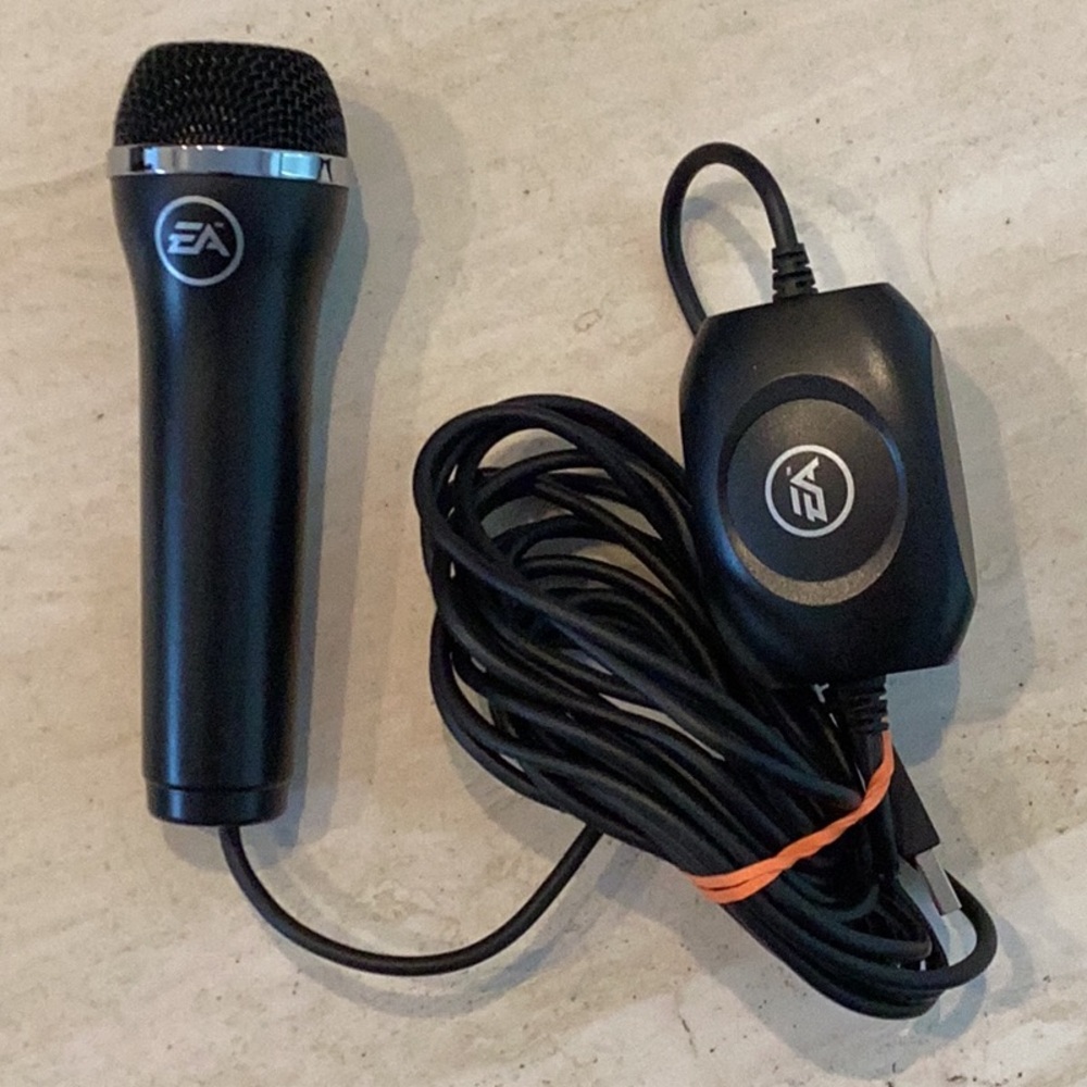 EA Microphone PlayStation 2 PS3 Gaming Logitech Wired USB PS2